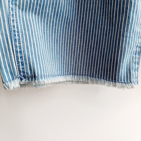 GAP SZ 14 tall Straight Stretch Khakis Striped NWT - Picture 3 of 11